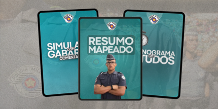 PM SP: Resumo Mapeado + Simulado com Gabarito + Cronograma de Estudos