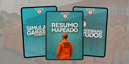 CBMMA: Resumo Mapeado + Simulado com Gabarito + Cronograma de Estudos
