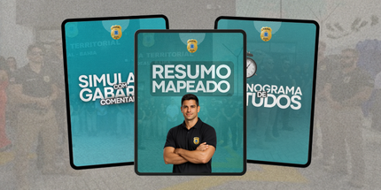 PC BA: Resumo Mapeado + Simulado com Gabarito + Cronograma de Estudos