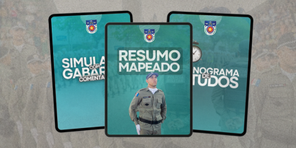 PM AL: Resumo Mapeado + Simulado com Gabarito + Cronograma de Estudos