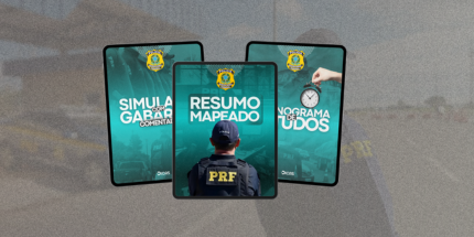 PRF ADM: Resumo Mapeado + Simulado com Gabarito + Cronograma de Estudos
